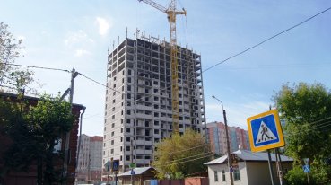 Ход строительства ЖК Центральный (ул. Зеленая) на 6 сентября 2016