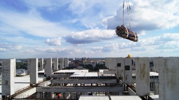 Ход строительства ЖК Центральный (ул. Зеленая) на 6 сентября 2016