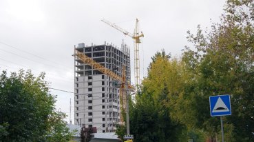 Ход строительства ЖК Центральный (ул. Зеленая) на 13 сентября 2016