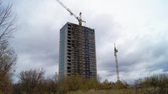 Ход строительства ЖК на ул. Наумова на 18 октября 2016