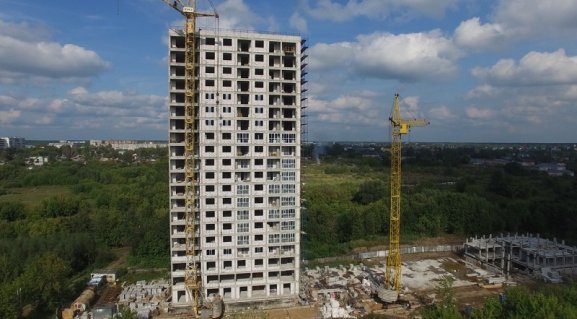 Ход строительства ЖК на ул. Наумова на 22 августа 2016