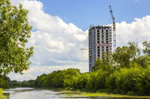 Ход строительства ЖК на ул. Наумова на 22 июня 2016
