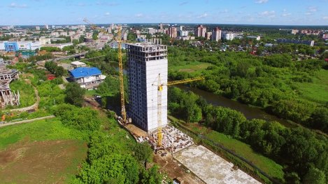 Ход строительства ЖК на ул. Наумова на 14 июня 2016