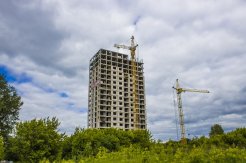 Ход строительства ЖК на ул. Наумова на 8 июня 2016
