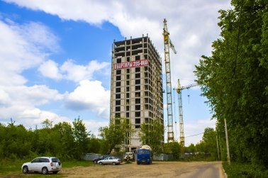 Ход строительства ЖК на ул. Наумова на 17 мая 2016