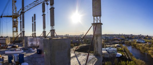 Ход строительства ЖК на ул. Наумова на 28 апреля 2016