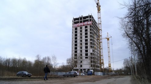 Ход строительства ЖК на ул. Наумова на 20 апреля 2016
