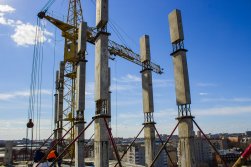 Ход строительства ЖК на ул. Наумова на 6 апреля 2016