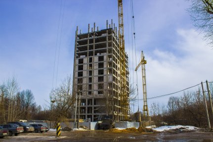Ход строительства ЖК на ул. Наумова на 24 марта 2016
