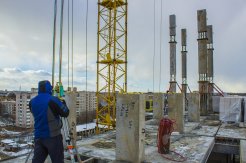 Ход строительства ЖК на ул. Наумова на 19 марта 2016