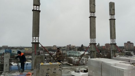 Ход строительства ЖК на ул. Наумова на 17 марта 2016