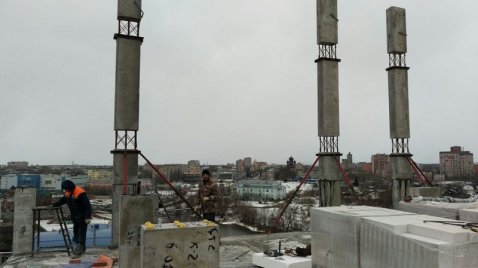 Ход строительства ЖК на ул. Наумова на 17 марта 2016