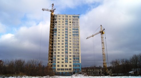 Ход строительства ЖК на ул. Наумова на 1 ноября 2016