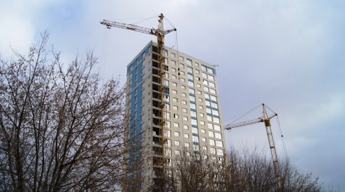 Ход строительства ЖК на ул. Наумова на 1 ноября 2016