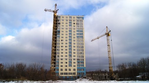 Ход строительства ЖК на ул. Наумова на 1 ноября 2016