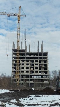 Ход строительства ЖК на ул. Наумова на 26 февраля 2016