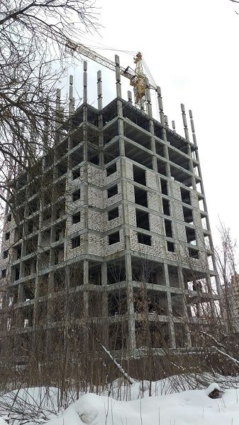 Ход строительства ЖК на ул. Наумова на 26 февраля 2016