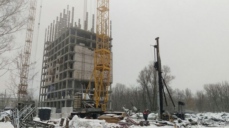 Ход строительства ЖК на ул. Наумова на 25 февраля 2016