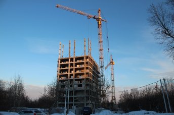 Ход строительства ЖК на ул. Наумова на 17 февраля 2016