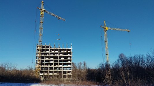 Ход строительства ЖК на ул. Наумова на 11 февраля 2016