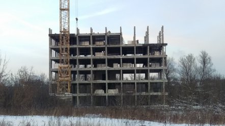Ход строительства ЖК на ул. Наумова на 18 января 2016
