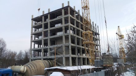 Ход строительства ЖК на ул. Наумова на 18 января 2016