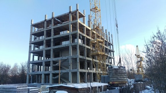 Ход строительства ЖК на ул. Наумова на 15 января 2016