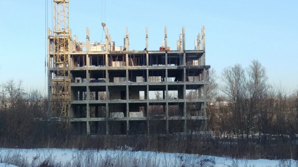 Ход строительства ЖК на ул. Наумова на 15 января 2016