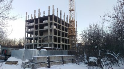 Ход строительства ЖК на ул. Наумова на 11 января 2016
