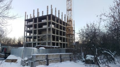 Ход строительства ЖК на ул. Наумова на 11 января 2016