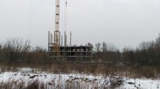 Ход строительства ЖК на ул. Наумова на 18 декабря 2015