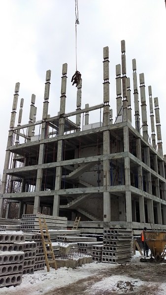 Ход строительства ЖК на ул. Наумова на 18 декабря 2015