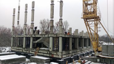 Ход строительства ЖК на ул. Наумова на 20 ноября 2015