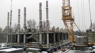 Ход строительства ЖК на ул. Наумова на 20 ноября 2015