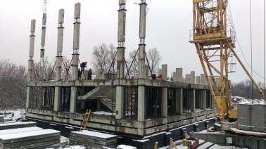 Ход строительства ЖК на ул. Наумова на 20 ноября 2015