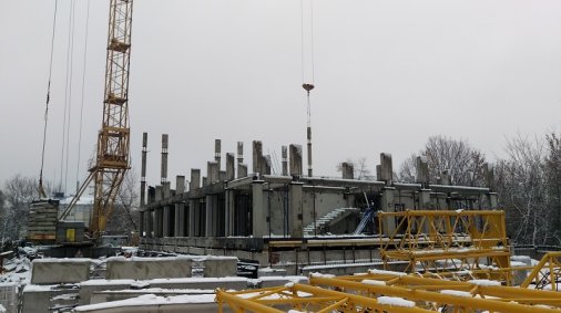 Ход строительства ЖК на ул. Наумова на 20 ноября 2015