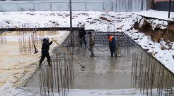 Ход строительства ЖК на ул. Б. Хмельницкого на 26 ноября 2016