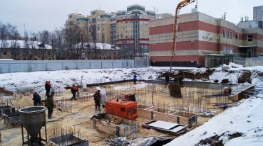 Ход строительства ЖК на ул. Б. Хмельницкого на 26 ноября 2016