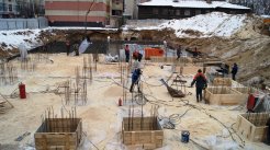 Ход строительства ЖК на ул. Б. Хмельницкого на 24 ноября 2016
