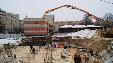 Ход строительства ЖК на ул. Б. Хмельницкого на 24 ноября 2016