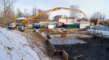 Ход строительства ЖК на ул. Б. Хмельницкого на 21 ноября 2016