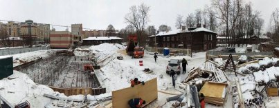 Ход строительства ЖК на ул. Б. Хмельницкого на 16 ноября 2016