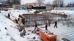 Ход строительства ЖК на ул. Б. Хмельницкого на 15 ноября 2016
