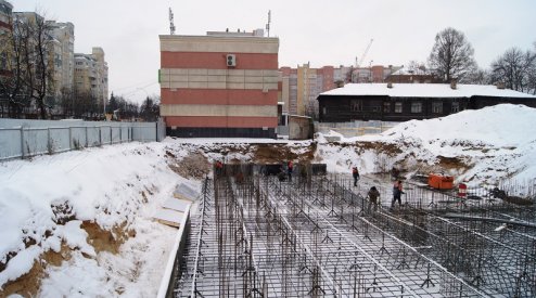 Ход строительства ЖК на ул. Б. Хмельницкого на 15 ноября 2016