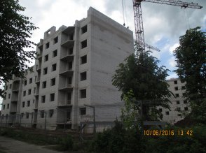 Ход строительства Дом на ул. Ташкентская, д. 110 на 10 июня 2016