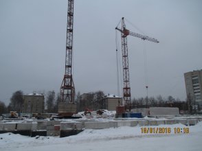 Ход строительства Дом на ул. Ташкентская, д. 110 на 18 января 2016