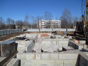 Ход строительства Дом на ул. Свободы, д. 21 на 18 марта 2015