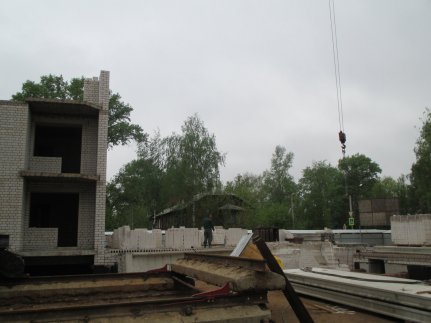 Ход строительства Дом на ул. Свободы, д. 21 на 20 мая 2015