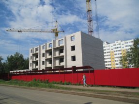 Ход строительства Дом на ул. Свободы, д. 21 на 15 июня 2015