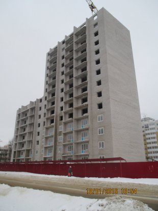 Ход строительства Дом на ул. Свободы, д. 21 на 18 января 2016